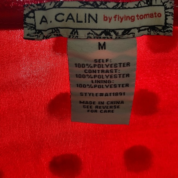 A.CALIN by flying tomato Medium Blouse - Picture 5 of 5